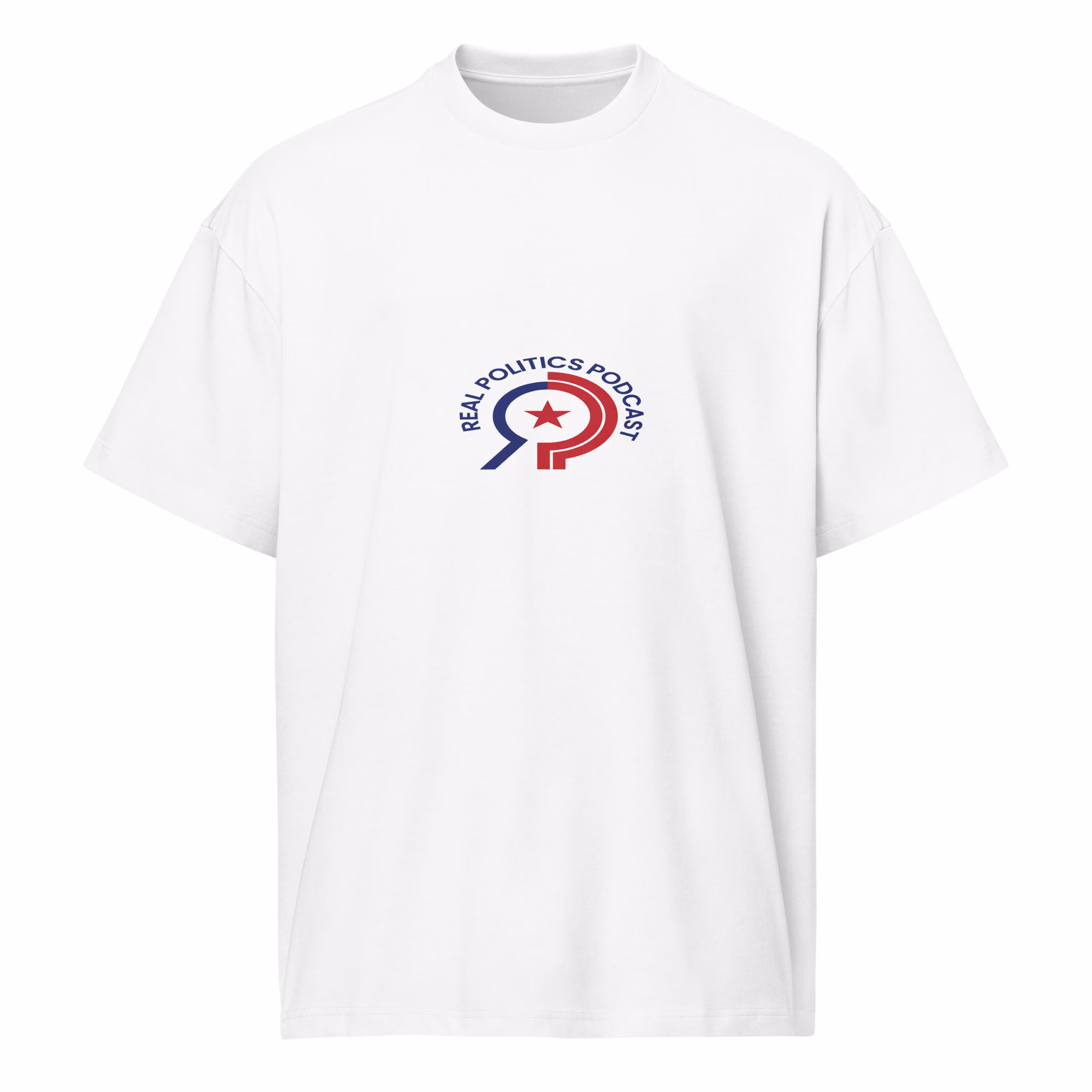 Real Politics Men’s White-T